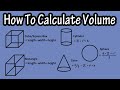 Calculating Volume of 3D Shapes