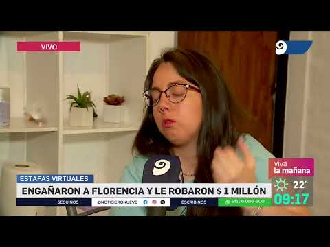 Estafaron a una joven mendocina en un millón de pesos