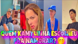 KAMYLINHA JÁ ESCOLHEU DOS EX QUEM VAI SER SEU NAMORADO 🤭 BERNARDO, SURFISTA OU ANDYN? 🤭😱