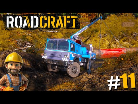 🔴JOGANDO✔💢🎮👉 RoadCraft Nova Geração de Simulação 2025✔👀 ✅EPISODIO #11🦽🚚🚜#Roadcraft #canalpskgamer