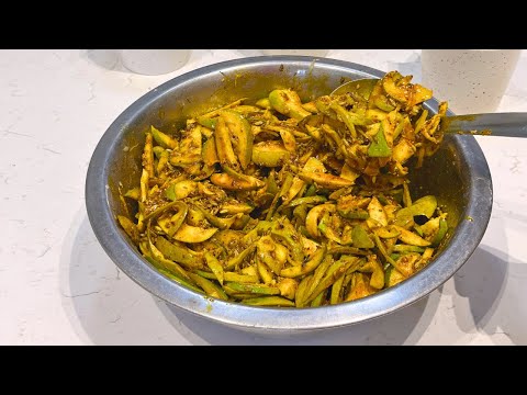 न धूप मे सुखाना, न गलने का इंतजार - फटाफट से बनाकर खाएं आम अचार Instant Mango Pickle/Aam Achar