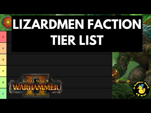 total war warhammer faction tier list