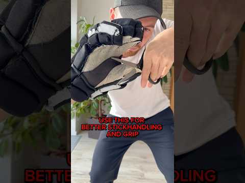 HOW TO GET BETTER STICKHANDLING OR PUCK CONTROL? USE THIS FOR BETTER HANDS! Nicholas Lang tips!