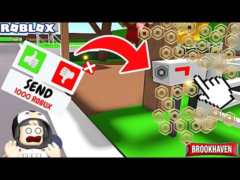 CARA DAPAT ROBUX DARI GAME BROOKHAVEN - ROBLOX INDONESIA