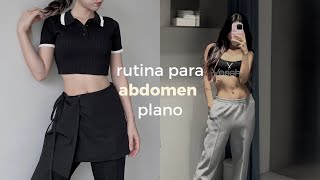 ABDOMEN PLANO EN 14 DÍAS I Rutina para tonificar y aplanar el abdomen