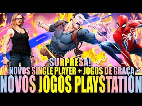 UNCHARTED 5 à Caminho do PS5! SPIDERMAN na PS PLUS Extra Deluxe? e 2 JOGOS GRÁTIS para SEMPRE!