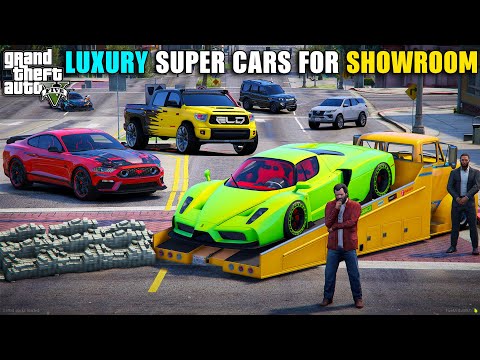 MICHAEL BUY LUXURY CARS FOR SHOWROOM | GTA V GAMEPLAY | GTA 5