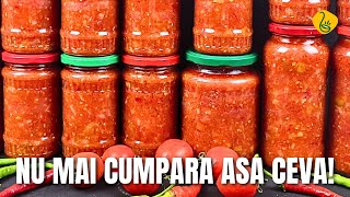Sos de rosii cu ceapa pentru iarna | Fara conservanti, plin de savoare