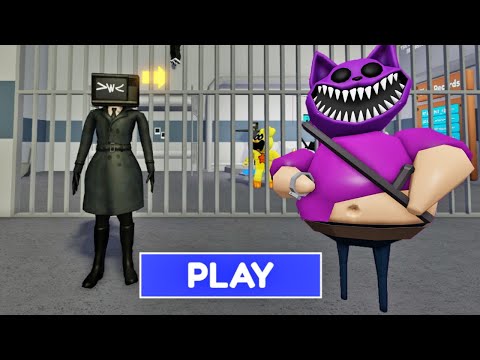 TV WOMAN'S PRISON RUN! SCARY OBBY #roblox #obby