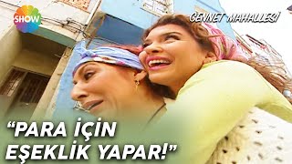 Pembe sırtında Fatoş'la tur atıyor! | Cennet Mahallesi
