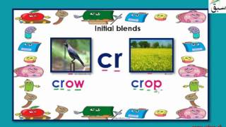 Initial Blends (words starting with cr, dr, gr)
