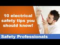 Electrical Safety Practices and Hazards