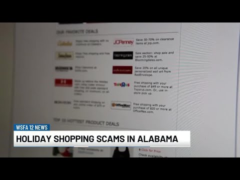 YouTube video thumbnail: Holiday Scams Raise Concern From Alabama Securities Commission