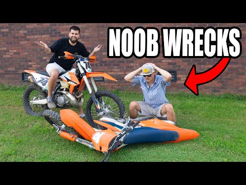 First Timer WRECKS MY BIKE!