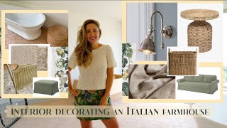 RENOVATING A RUIN: Interior Decorating an Italian Cottage in Tuscany (Ep64)