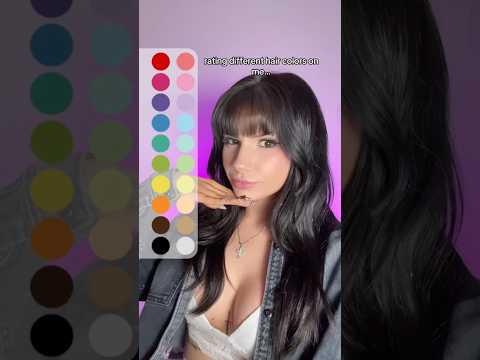 WHICH HAIR COLOR LOOKS BEST?! #baileyspinn