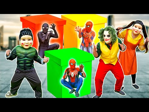 Spider-Man se convierte en niñero a la fuerza del hijo de Joker y Squid Game.