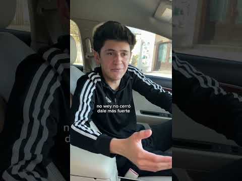 cuando cierran la puerta de tu carro😂