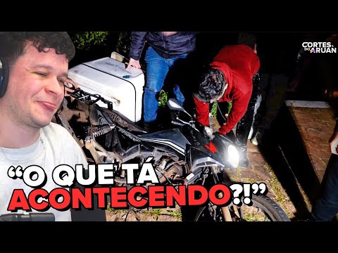 ARUAN REAGE: ALGO MUITO ESTRANHO ACONTECEU NESSA MADRUGADA DA CASA NOVA (RENATO GARCIA)