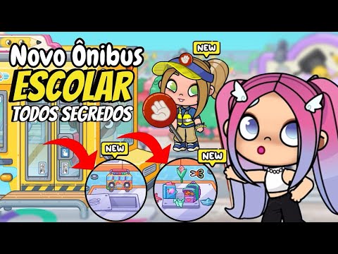 📢 CORRE GALERA 😱 NOVO ÔNIBUS ESCOLAR NO AVATAR WORLD SEGREDOS DA NOVA ATUALIZAÇÃO NO PAZU