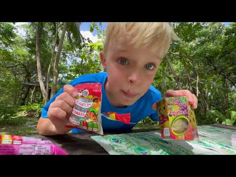 SRI LANKAANSE SNACKS TASTE TESTEN IN DE JUNGLE...🌴🇱🇰 | Luan Bellinga Video #203