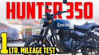 Mileage Test - Amazing XX Kmpl ! 🔥 Royal Enfield Hunter 350 Review | Exhaust Sound, Price, Top Speed