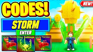 ⚠️New⚠️ ALL WORKING COOKING STORM UPDATE CODES For Grow a Garden - Roblox Grow a Garden Codes 2025