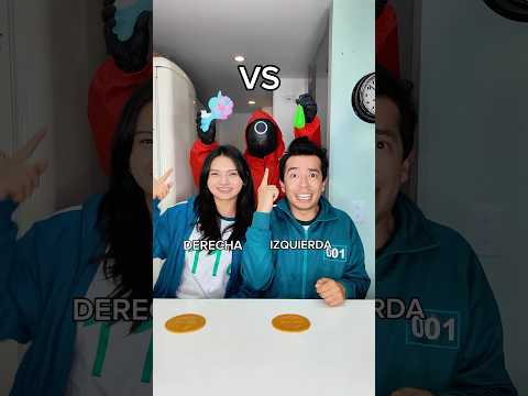 Derecha vs Izquierda en el Juego de la Galleta del Juego del Calamar 🦑