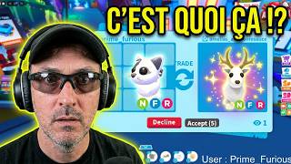 CE QUE LES GENS TRADE CONTRE LE COPYCAT NÉON SUR ADOPT ME !!!?? (IL A VOULU M'ARNAQUER 😱)