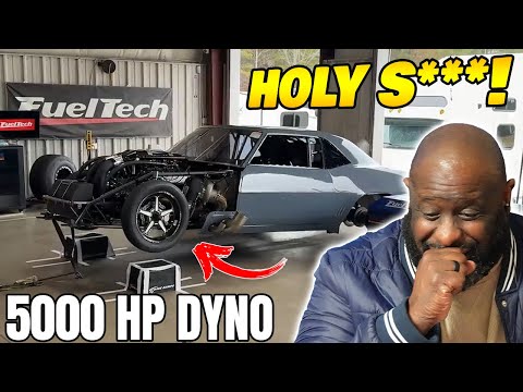 Cleetus did WHAT?! 5000 hp Dyno Wheelie Reaction 👀