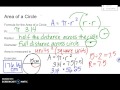 Finding the Area of a Circle