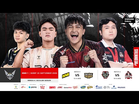 🔴 LIVE | MPL ID S16 | RS Hari 1 Minggu 6 | Bahasa Indonesia