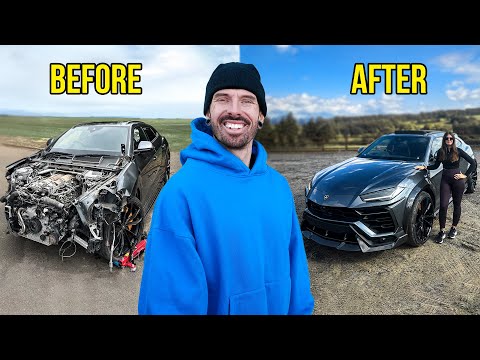 I REBUILT A WRECKED LAMBORGHINI URUS