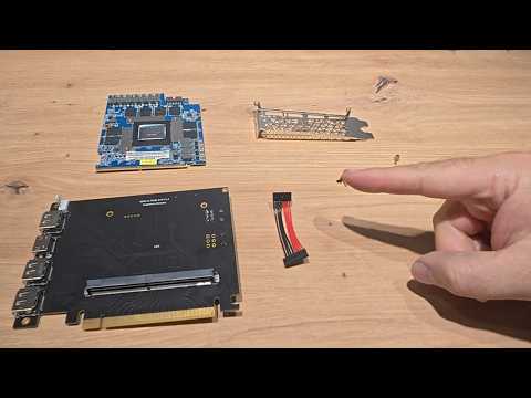 TRANSFORMO un CHIP de PORTÁTIL en una GPU GAMING – EXPERIMENTO