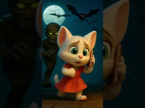 MAMÃE GATO salva gatinha de MÚMIA #gatos #cats