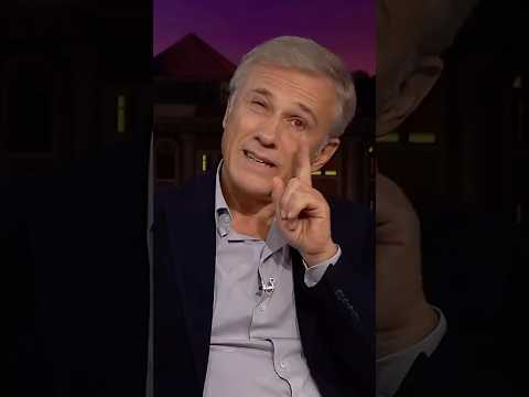 Christoph Waltz talks about speaking several languages. #advice #tips #films #bradpitt #hanslanda