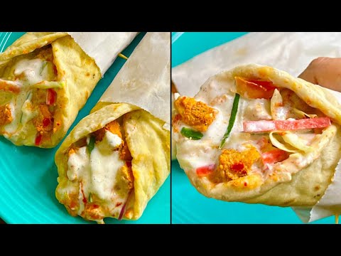 Authentic Chicken Shawarma Recipe at Home | Step By Step Recipe Of Chicken Shawarma by Lubna