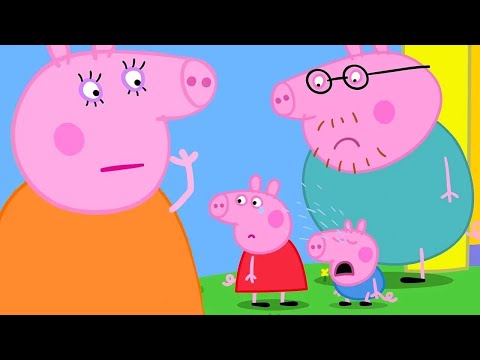 ¡No te vayas, mamá! 🥺 Cuando mamá no está | Peppa Pig Rimas Infantiles Y Canciones Para Niños