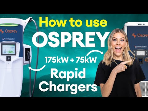 EXPLAINED! How to use an Osprey 175kW and 75kW rapid charger / Electrified