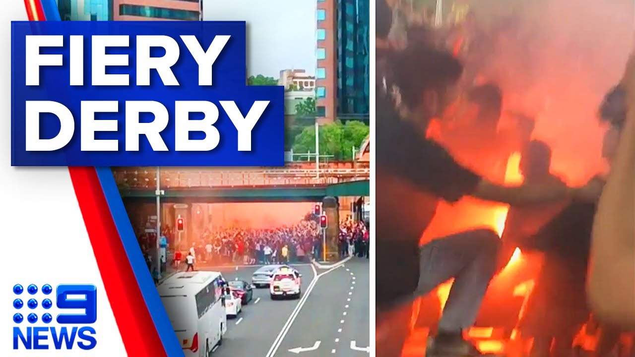 Football Fans Riot on Streets after Fiery Sydney A-League Derby