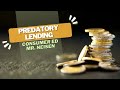 Understanding Predatory Lending Practices