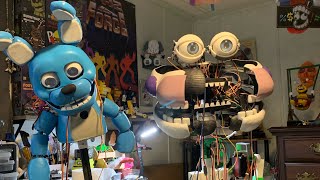 Funtime and Freddy and BonBon got some work down