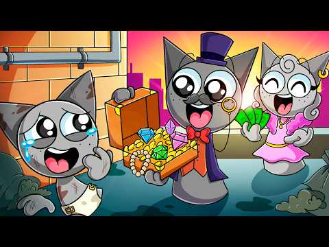 GRAY ADOPTED BY A BILLIONAIRE FAMILY! Incredibox Sprunki Animation