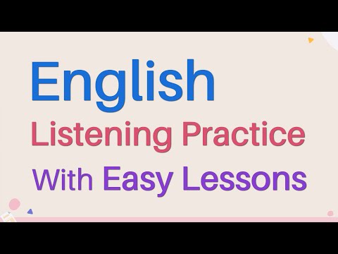 English Listening Skills with Easy Conversation Lessons - Speaking and Listening English Everyday