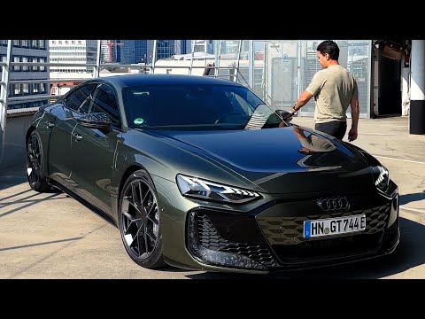 2025 Audi RS E-tron GT - 925 HP Full Drive Review Sound Interior Exterior