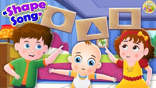 Shape Song | Nursery Rhymes & Kids Songs l Toon Tv English Rhymes