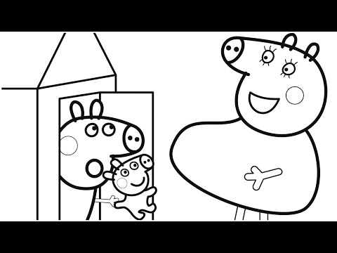 Rain Rain Go Away Song - VoVing Coloring Nursery Rhymes & Kids Songs
