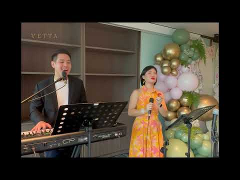 Pop Jazz Vibes for Weddings & Events, Vocal & Piano Duo - VETTA Singapore