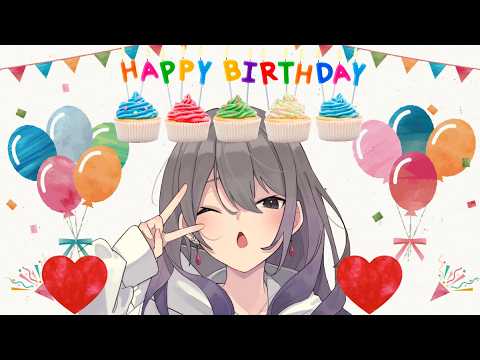 誕生日なんです！おめでとうください✨
