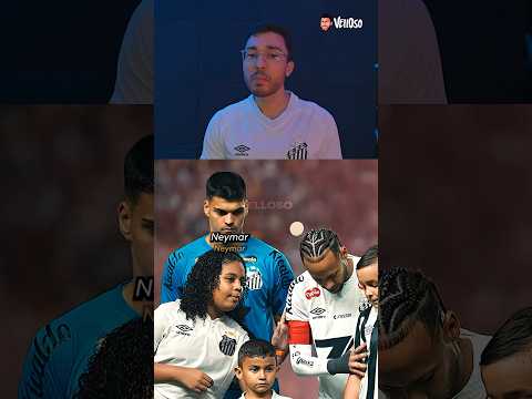 Leitura labial da garotinha falando com Neymar 🥹 #neymar #dublagem #santos